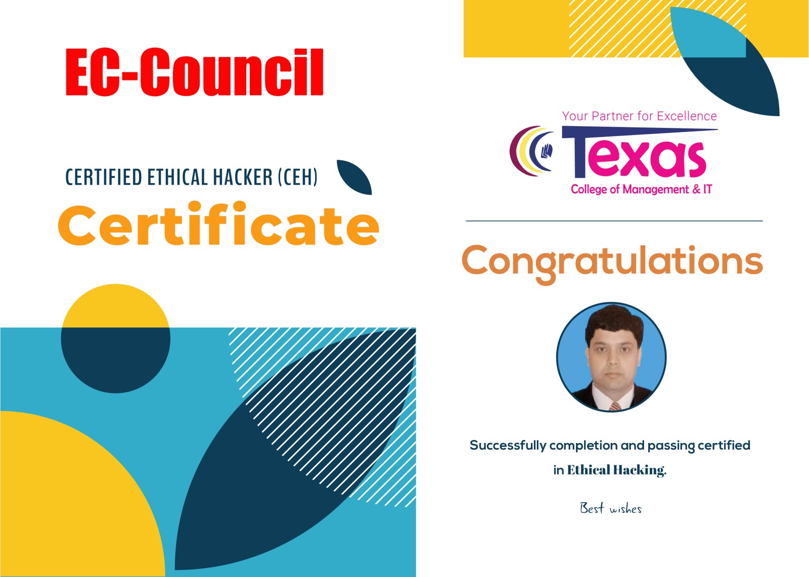 Certification under EC-Council