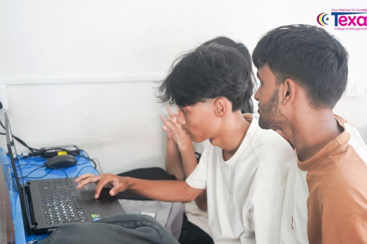 BCS professional class at Texas College, one of the IT and computer science degrees in Nepal