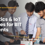 TCMIT BIT students crafting drone at robotics and IoT classes for BIT students