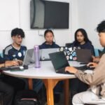 students attending professional classes at Texas College of management and it